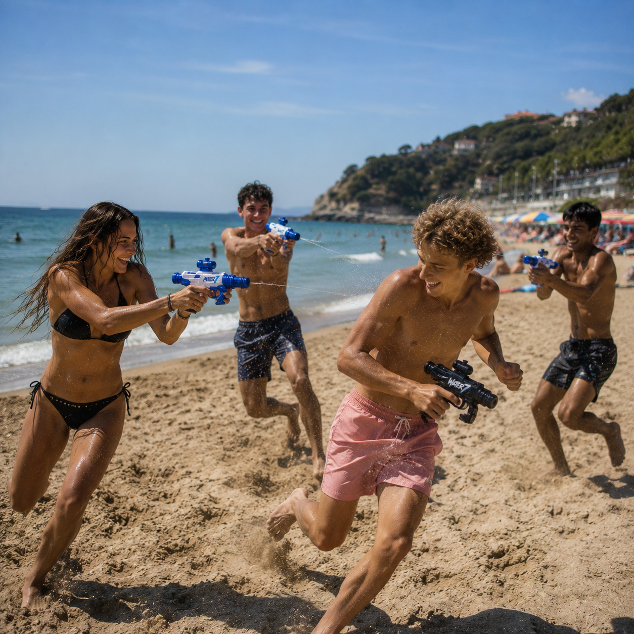 Water7™ Pro — Pistola ad Acqua LED Elettrica